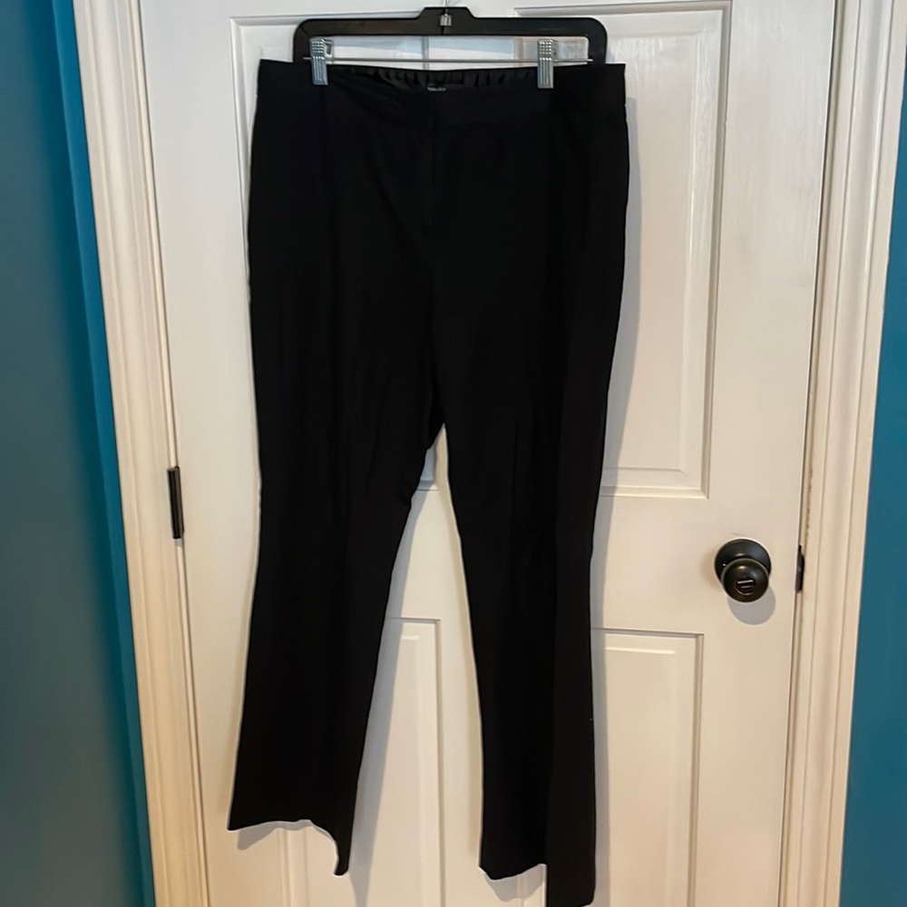Black Tahari work pants size 10